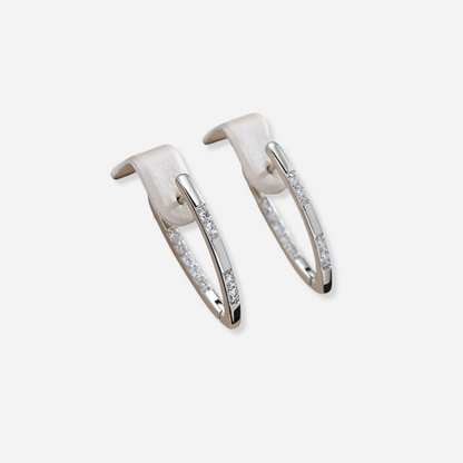 Sylvia Elegante Zirkonia Oorbellen: Tijdloze Luxe voor Jouw Oren