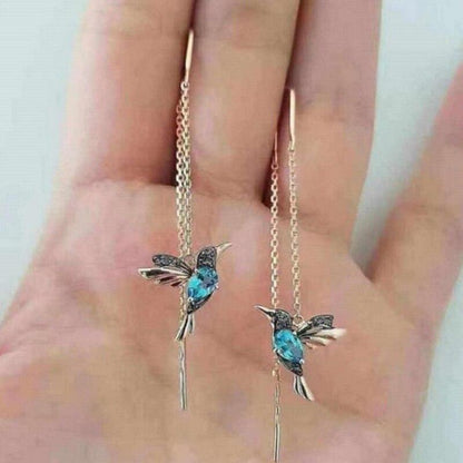 Elegante Kolibrie Design Oorbellen voor een Vleugje Flair